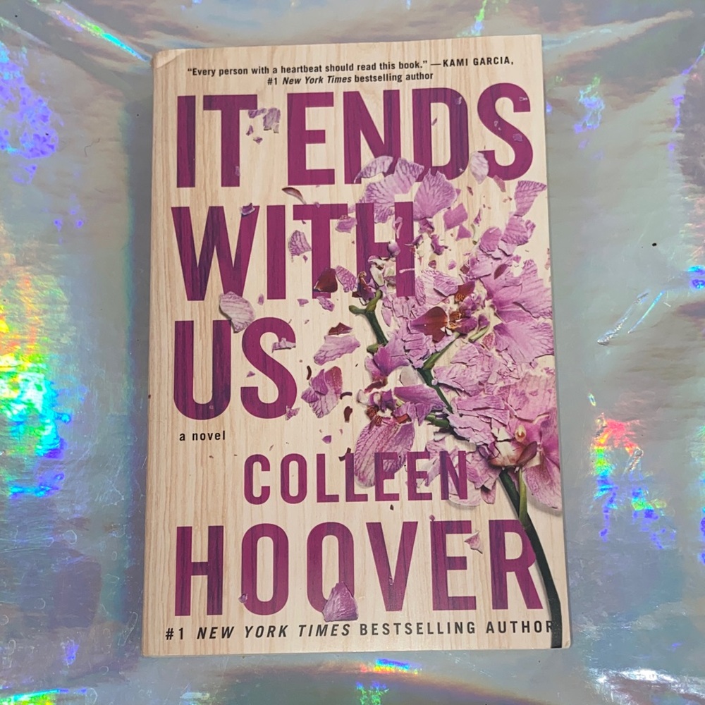 “It Ends With Us” Softcover Book by Colleen Hoover